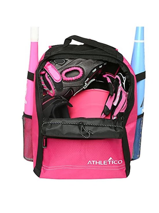 Youth Baseball Bag -Bat Backpack for Baseball,T-Ball & Softball Equipment & Gear main image 6